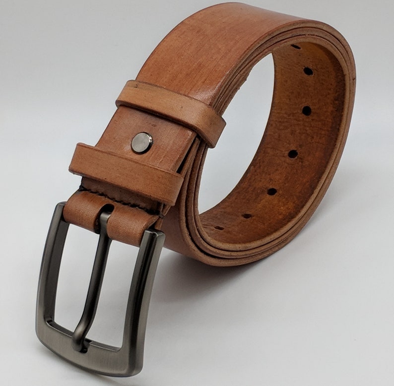 Custom Engraved Handmade Leather Belt With Name and Initials Etsy