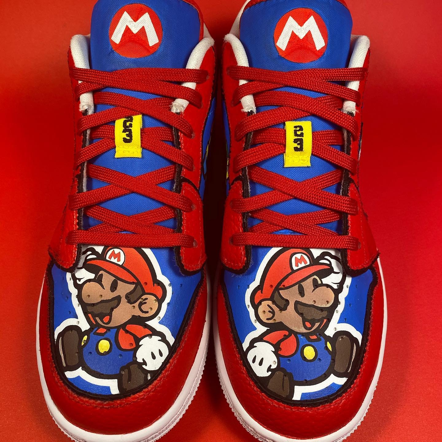 nike super mario shoes