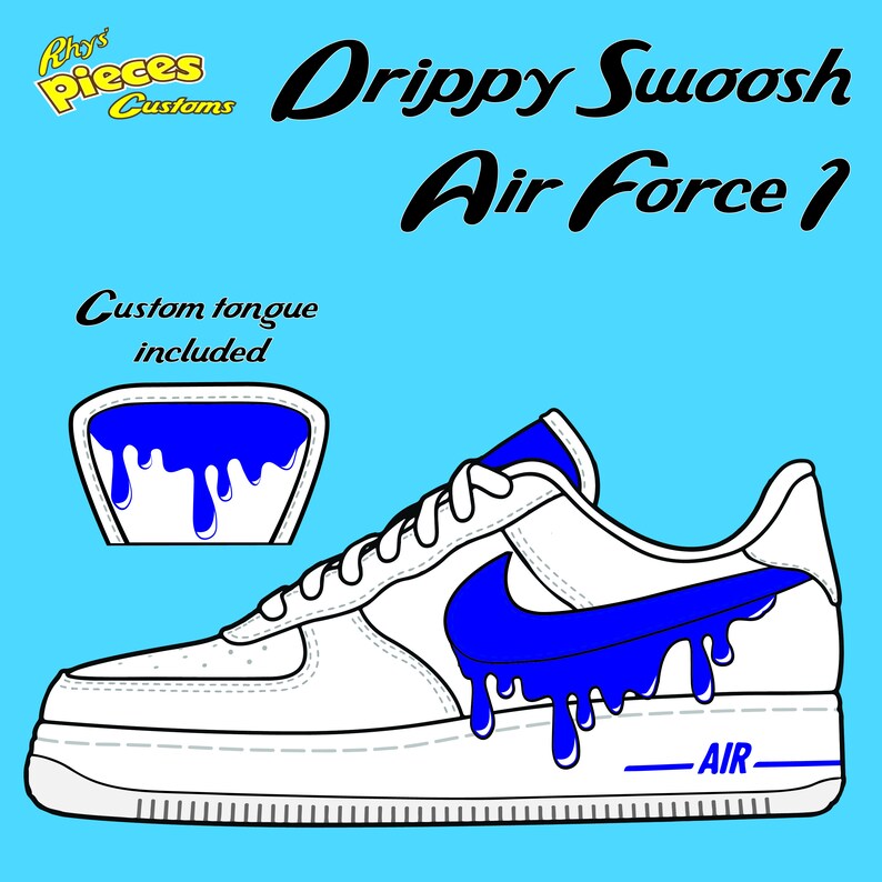 drippy outfits with air force 1