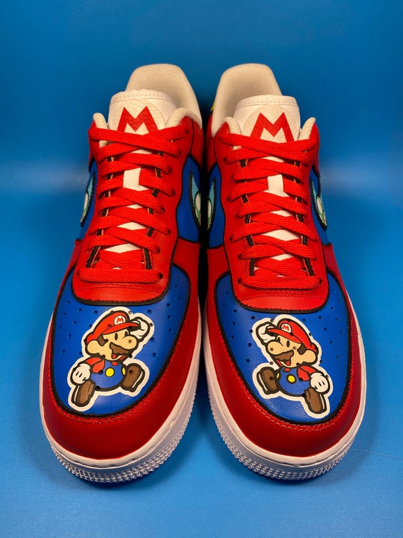 nike air force 1 super mario