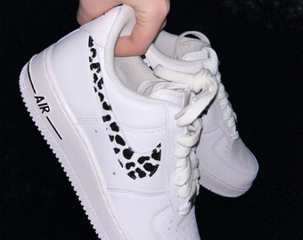 Kids Cow Design Nike Air Force 1s Cow Shoes for Kids Custom - Etsy