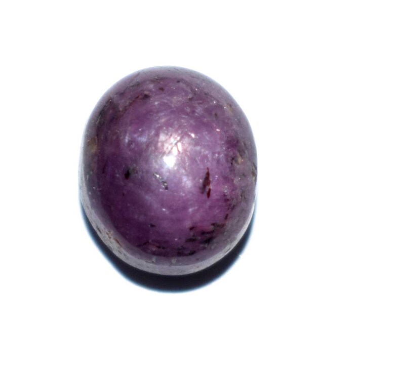 Loose Gemstone Red Star Ruby 6 Rays 9.40 Carat Natural Untreated Oval Certified B8970