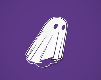 Wisp Ghost Vinyl Sticker Die-cut decal