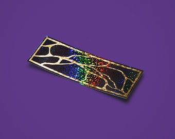 Kintsugi Gold Repaired Slap Style Vinyl Sticker Die-cut decal