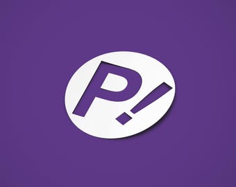 フリクリ - P! ロゴデカール - Etsy 日本