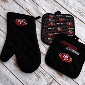 pot holders and oven mitten 49 ERS SF,gift for Him, gift for her, birthday gift, gift set, sport, bbq,day gift, Valentines gift