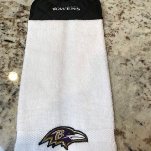 Baltimore Ravens Kitchen handing Towel , Christmas gift , family gift ,birthday day gift ,Baltimore Ravens,gift,Towel, presents