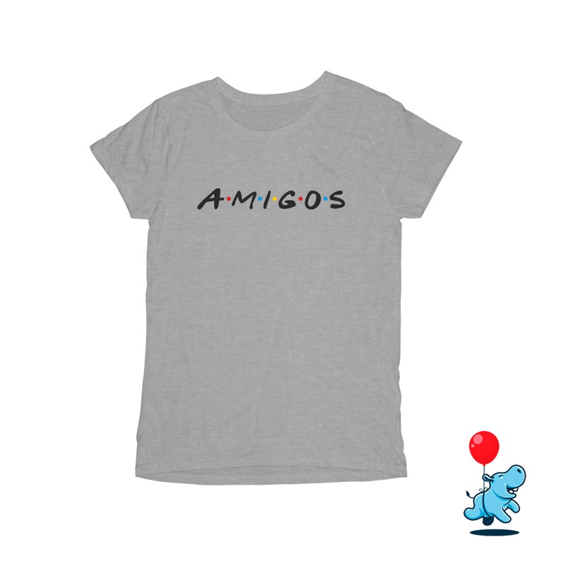 Amigos T-shirt Friends tv show shirt friends hispanic shirt | Etsy