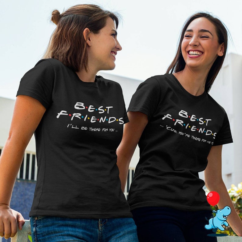 Best Friends Tshirts Friendship Gift Friends Logo Shirt Etsy