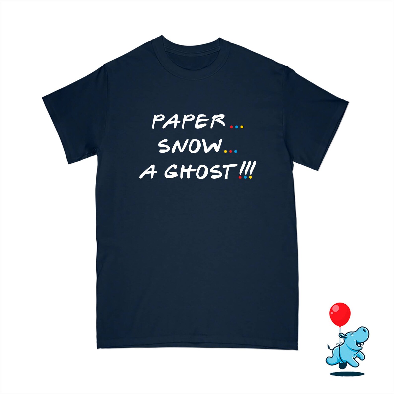 Paper Snow A ghoste tshirt friends tv show shirt friends Etsy