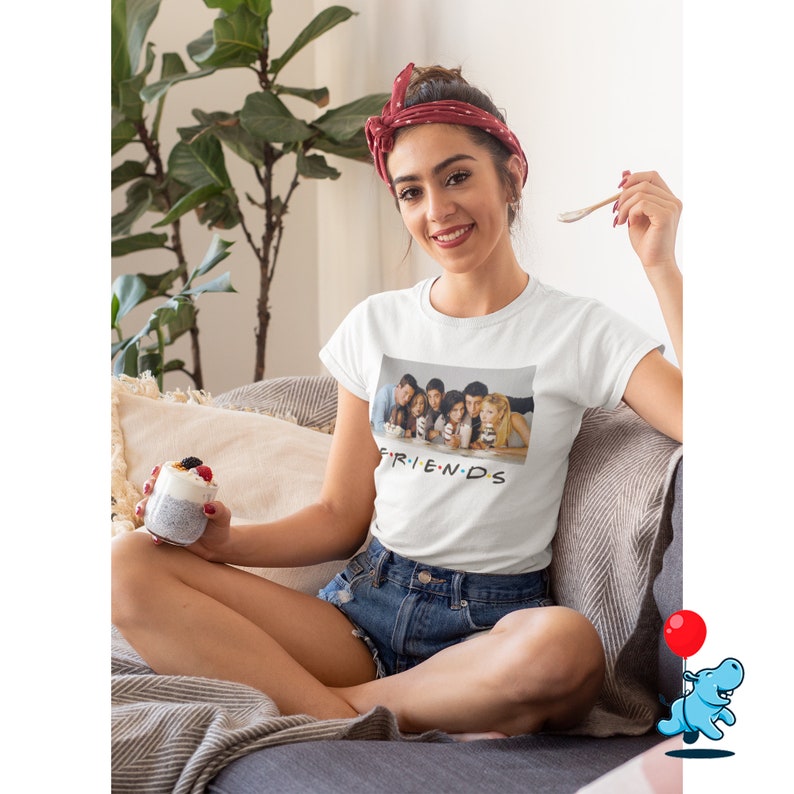 friends tv show gift shirt friends tv show gift friends show shirt friends scene shirt Friends Milk Shake T-shirt Friends tv show shirt