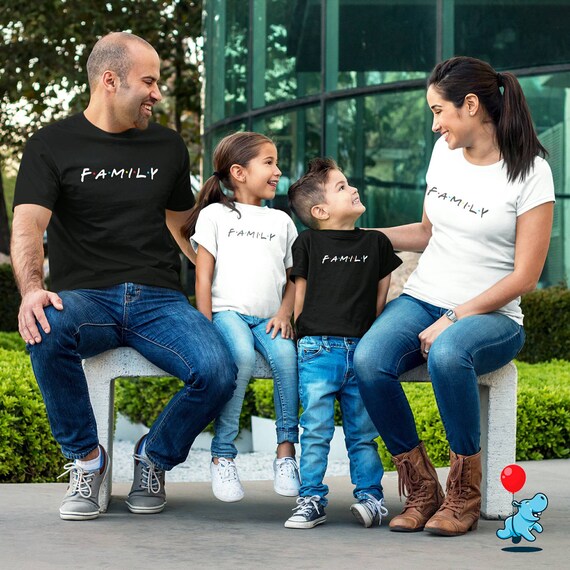 Family Matching Shirts Friends Logo Shirt Friends Tv Show Etsy Family Matching Shirts Friends Logo Shirt Friends Tv Show Etsy