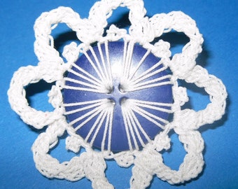 4 crochet Tutorials Brooches, Necklaces, Earrings