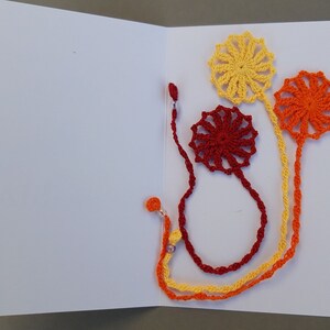 Tutoriel de crochet Marque-page FLEUR, SOLEIL image 6