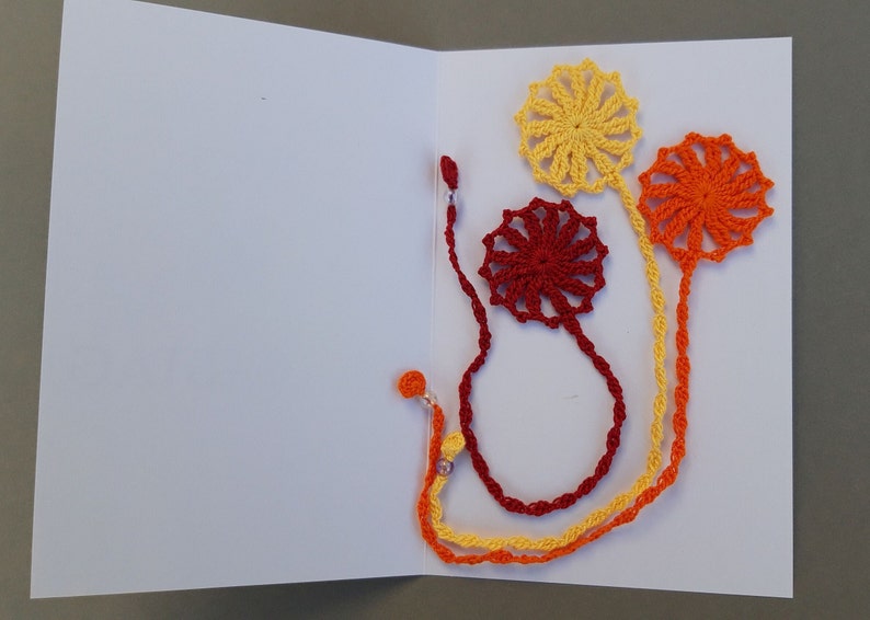 Tutoriel de crochet Marque-page FLEUR, SOLEIL image 6