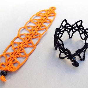 4 Crochet tutorials Bracelet or Anklet