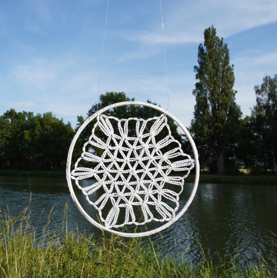 BLUME DES LEBENS Anleitung Traumfänger - Etsy.de