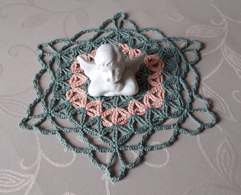 FLOWER OF LIFE Crochet tutorial Doily image 3