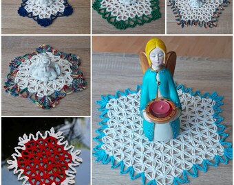 Crochet tutorial FLOWER OF LIFE Doily