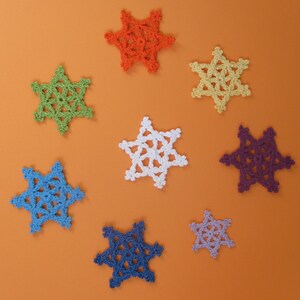 Tutorials FLOWER OF LIFE Crochet Stars image 3