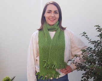 Instructions tricot et crochet Écharpe BOHO