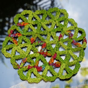 Tutorials FLOWER OF LIFE Crochet Stars image 10