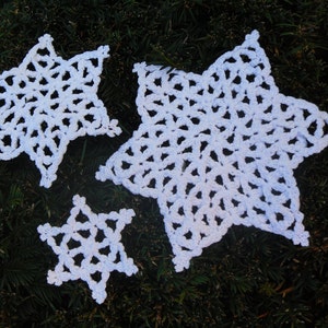 Tutorials FLOWER OF LIFE Crochet Stars image 4