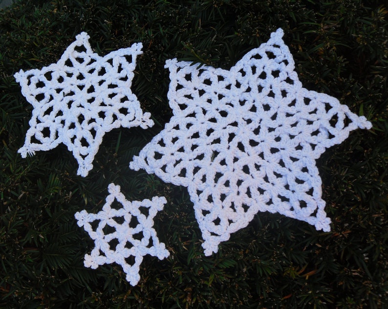 Tutorials FLOWER OF LIFE Crochet Stars image 4