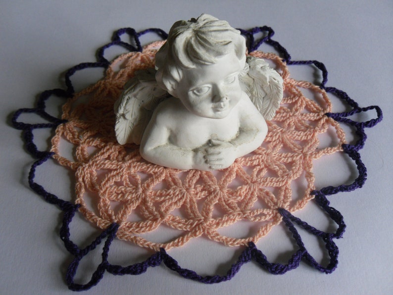FLOWER OF LIFE Doily Crochet tutorial