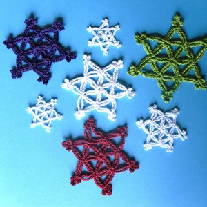 FLEUR DE VIE Tutoriel de crochet "Étoile"