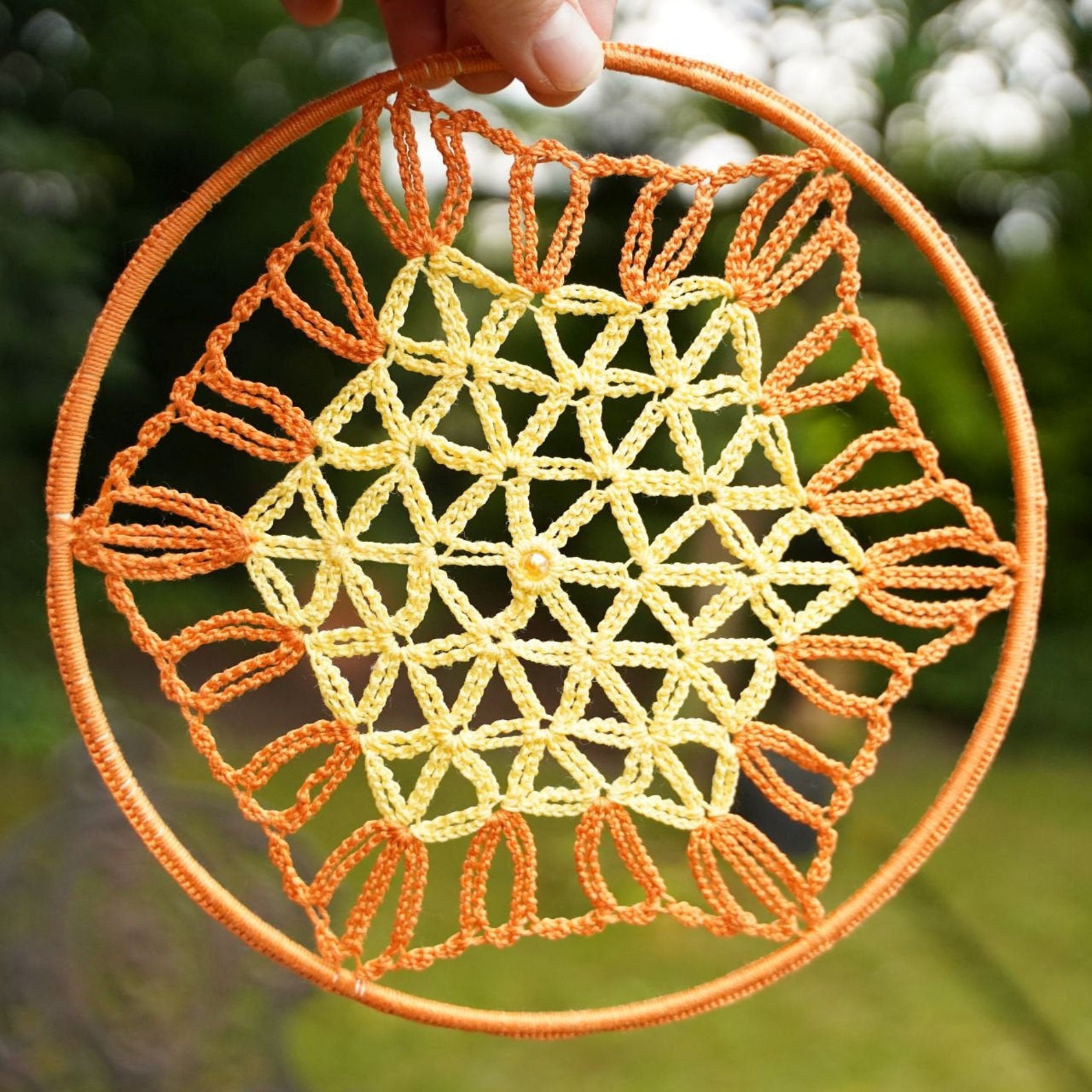 BLUME DES LEBENS Anleitung Traumfänger - Etsy.de