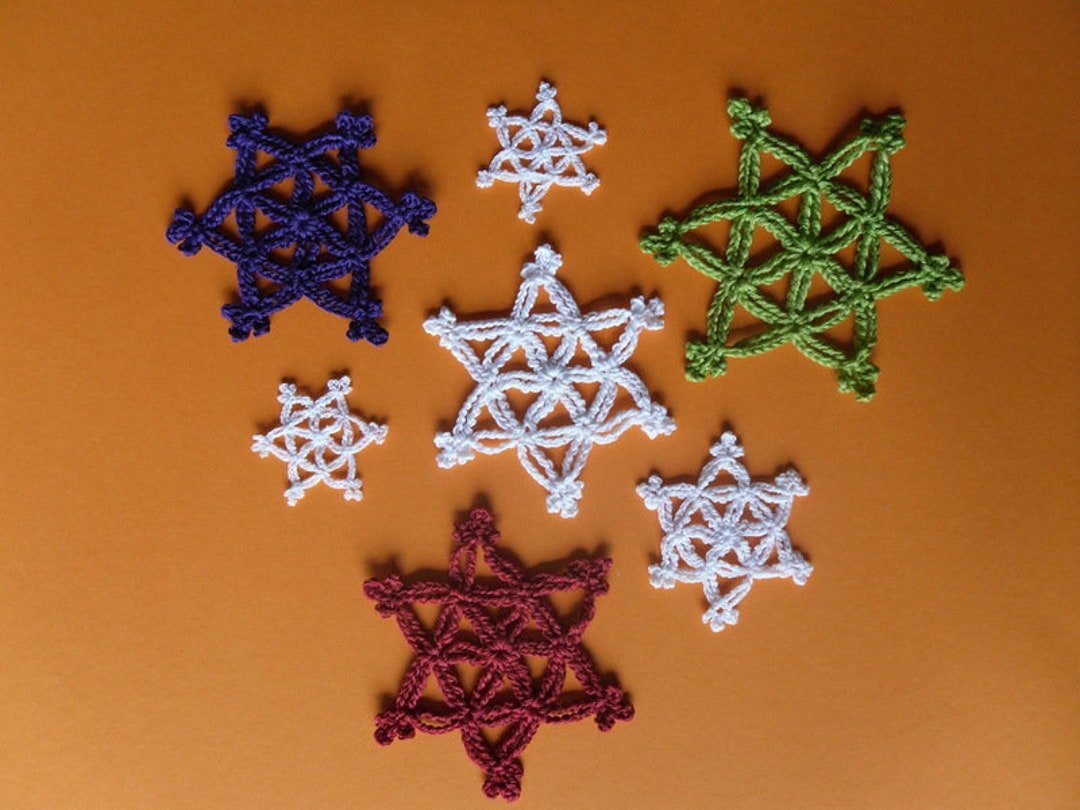 BLUME DES LEBENS Anleitung Häkelsternchen - Etsy.de