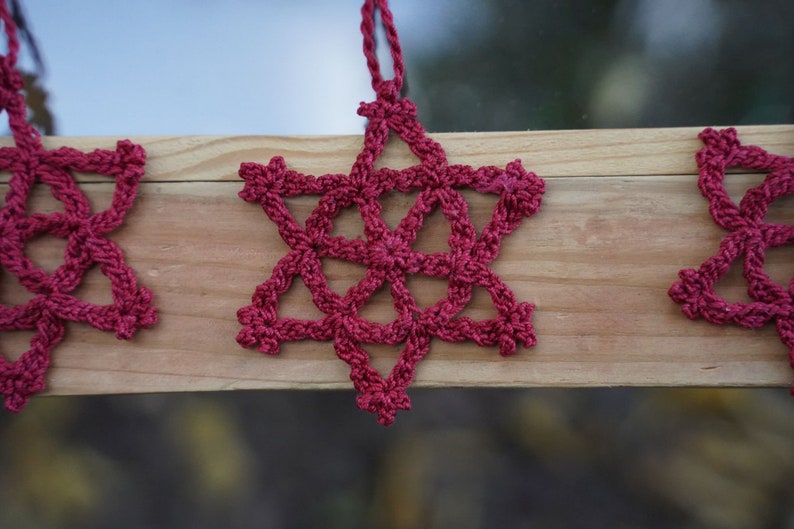 Tutorials FLOWER OF LIFE Crochet Stars image 2