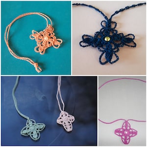 4 Crochet tutorials CROSS Charm image 3