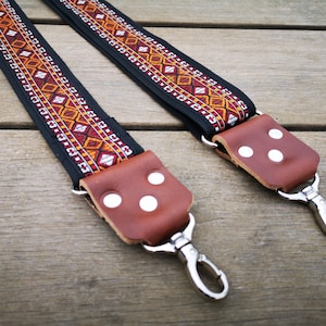 Bunter Blumengurt, abnehmbar, vielseitig, Ersatz Deatchable Gitarrengurt Stil für Taschen, Clutch, Accessoire Stylish Trend, FALKOR