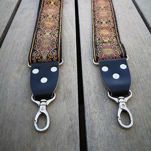 Replacement Shoulder Bag Strap, Adjustable Guitar Strap Style, Accessories for bags, Guitar Strap Handbag Purse, Accessory Trend, SUPERNOVA