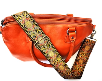 Colorful Stylish Versatile Guitar Style Strap for Tote Bag, Purse, Messenger Bag Handbags, SUPERNOVA