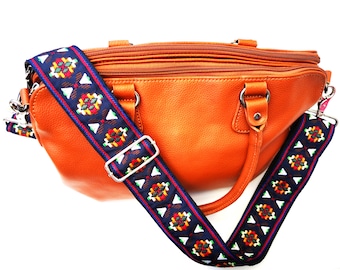 Ersatz Gitarre Stil Tasche Strap, austauschbare bunte Tasche Riemen für Handtasche Abd Geldbörse, verstellbare Gitarre Stil blumigen Riemen, MERCURY