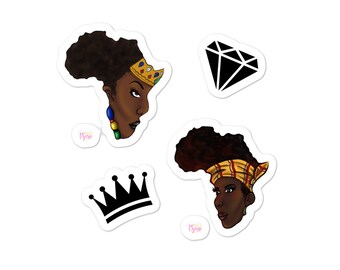 African Queens Stickers