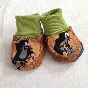 Tippy Toes Pauli Herbstspaß Babysocken Füsslinge unisex Geschenk Geburt Taufe Babyausstattung Frühling newborn Bild 1