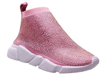 rhinestone balenciaga sneakers