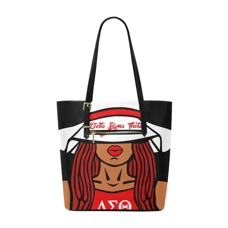 Delta Sigma Theta HatDiva Euramerican Tote Bag 1655