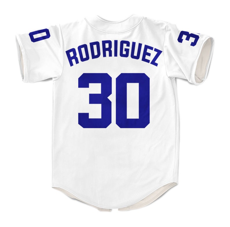 Benny The Jet Rodriguez Custom Baby Toddler Kids Size Baseball Jersey