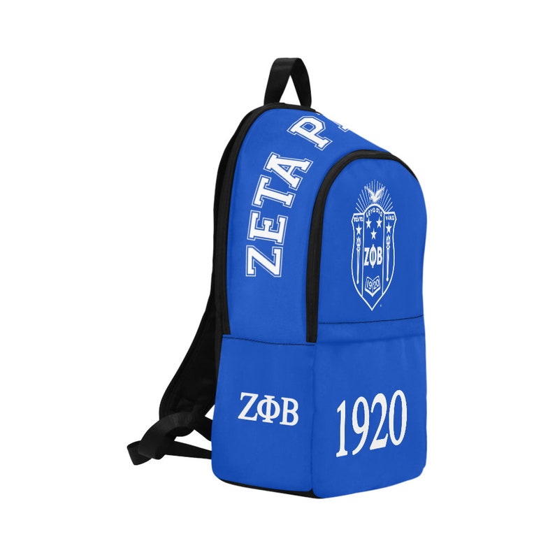 Zeta Phi Beta 1920 Crest Bookbag Royal