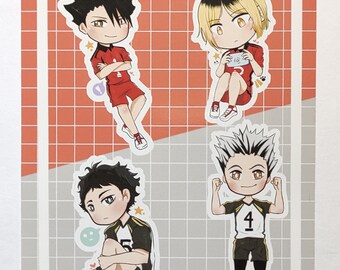 Haikyuu STICKERSHEET · Namiya Kou's Shop · Online Store Powered by Storenvy