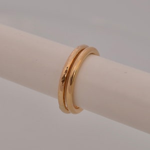 333 he 9kt GOLD EHERING forged or polished as you like image 3