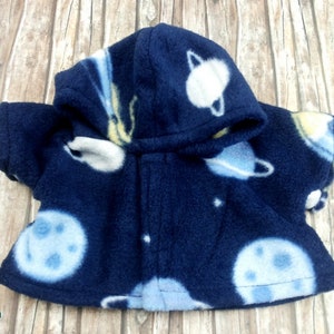 Bären Kleidung Jacke mit Planeten passend für Teddybär Bär 28 cm Bild 5