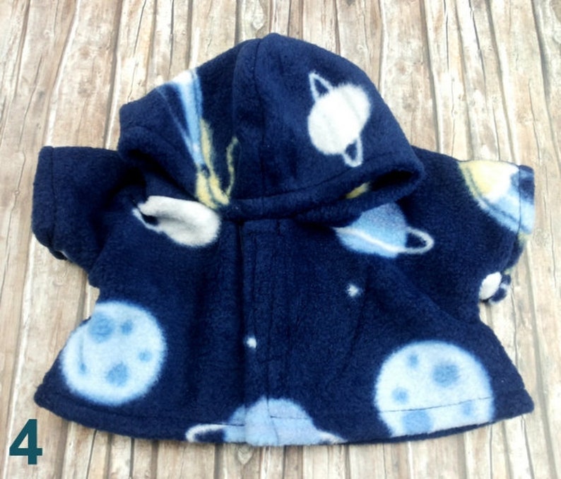 Bären Kleidung Jacke mit Planeten passend für Teddybär Bär 28 cm Bild 5