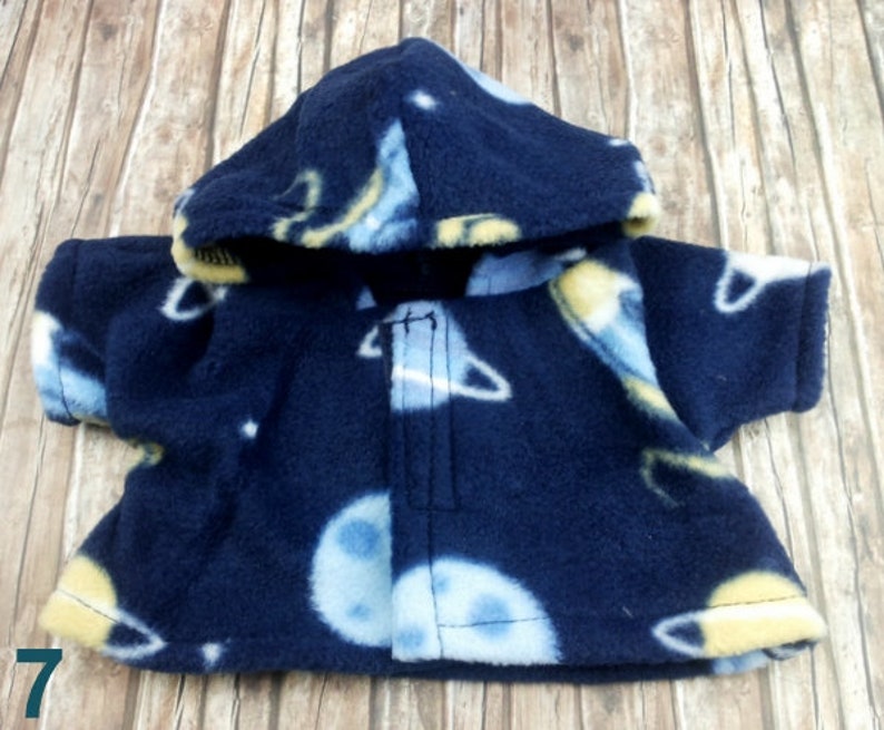 Bären Kleidung Jacke mit Planeten passend für Teddybär Bär 28 cm Bild 8