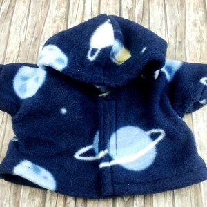 Bären Kleidung Jacke mit Planeten passend für Teddybär Bär 28 cm Bild 4